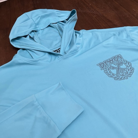 Dixxon Flannel Other - Dixxon Flannel Co Men's 3X Turquoise Form Function Performance Sun Hoodie